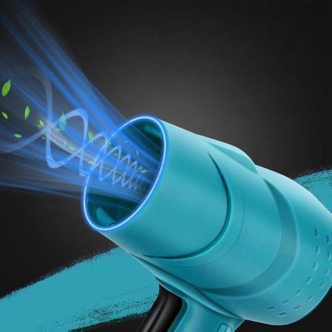 Dmuchawa Akumulatorowa Powietrzna Ręczna do Liści Kurzu Śniegu 400W 2 x Aku