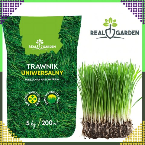 3300op. x Trawa Uniwerslana Zagęszczająca Odporna Mieszanka Nasion Traw 5 kg 200 m²