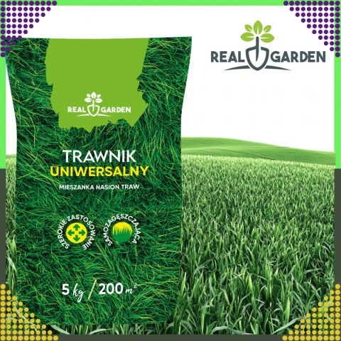 3300op. x Trawa Uniwerslana Zagęszczająca Odporna Mieszanka Nasion Traw 5 kg 200 m²