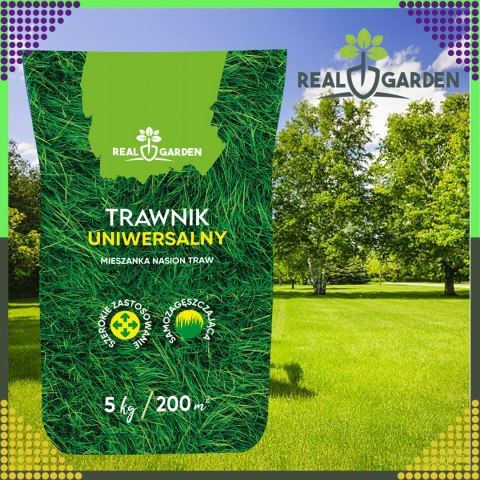3300op. x Trawa Uniwerslana Zagęszczająca Odporna Mieszanka Nasion Traw 5 kg 200 m²