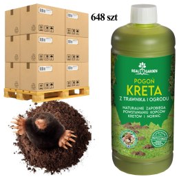 648szt. x 1l Środek Preparat Odstraszacz Na Krety Nornice Gryzonie Bariera 1L Ekologiczny