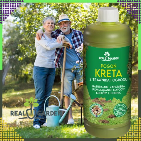 648szt. x 1l Środek Preparat Odstraszacz Na Krety Nornice Gryzonie Bariera 1L Ekologiczny