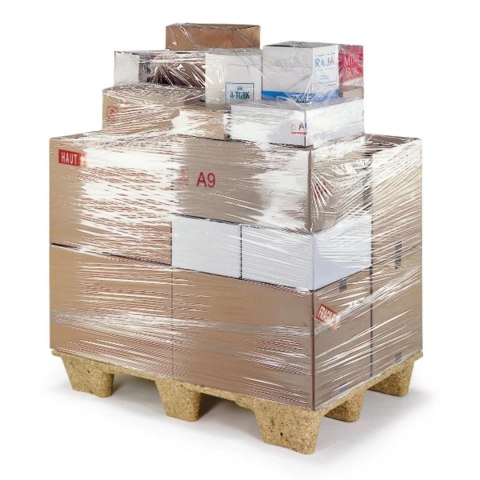 Folia Stretch 3kg Transparentna Rolka Mocna Bezbarwna Przeźroczysta XXL