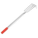 Grabki Ogrodowe Ogrodnicze Metalowe Pazurki do Grabienia Spulchniania 4 Zębne 56 cm