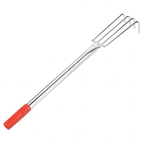 Grabki Ogrodowe Ogrodnicze Metalowe Pazurki do Grabienia Spulchniania 4 Zębne 56 cm