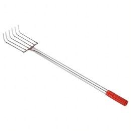 Grabki Ogrodowe Ogrodnicze Metalowe Pazurki do Grabienia Spulchniania 6 Zębne 106 cm