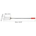 Grabki Ogrodowe Ogrodnicze Metalowe Pazurki do Grabienia Spulchniania 6 Zębne 56 cm