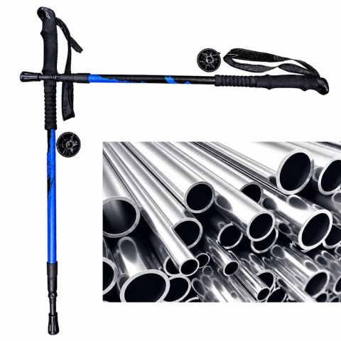 Kij Kijek Trekingowy Regulowany 65-135cm do Chodzenia Nordic Walking Laska