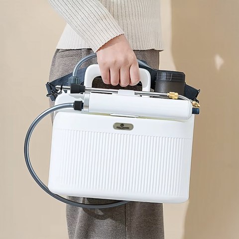 Opryskiwacz Ogrodowy Elektryczny 2200 Mah Akumulatorowy Ciśnieniowy 5L