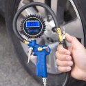 Pistolet Cyfrowy z Manometrem Elektroniczny do Pompowania Kół Opon Pompka 14Bar