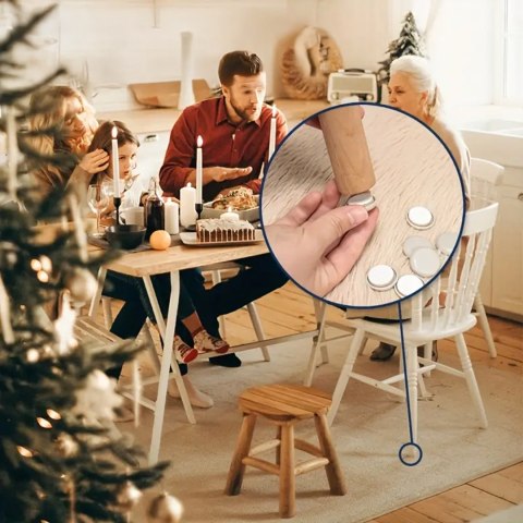 Podkładki Ślizgacze Okrągłe do Przesuwania Mebli Samoprzylepne 4,2 cm 8szt