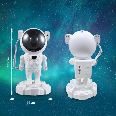 Projektor Gwiazd Astronauta Lampka Nocna Rzutnik dla dziecka Kosmos Pilot