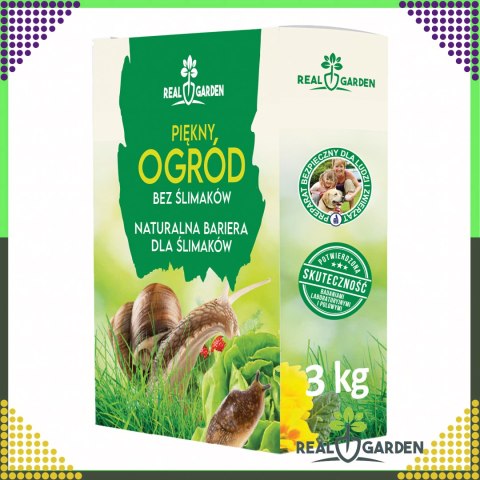Środek Preparat Odstraszacz na Ślimaki Przeciwko Ślimakom 3 kg