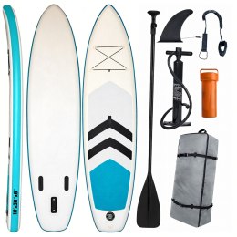 Deska Sup Paddle Board do Pływania Pompowana Standu Up + Akcesoria 305 cm