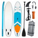 Deska Sup Paddle Board do Pływania Pompowana Standu Up + Akcesoria 320 cm