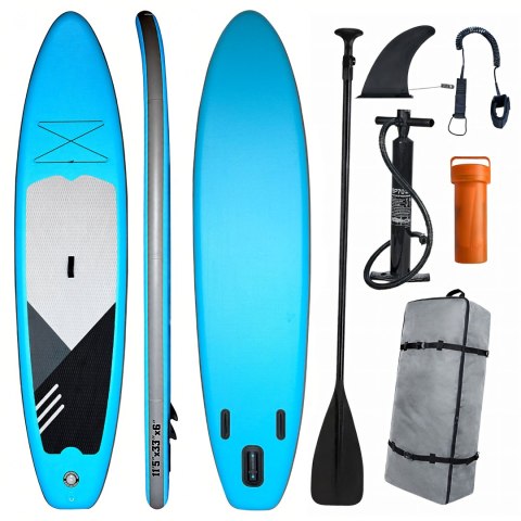 Deska Sup Paddle Board do Pływania Pompowana Standu Up + Akcesoria 350 cm