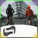 Gripy Chwyty Rowerowe z Rogami Rączki do Roweru Kierownicy Profilowane 2szt