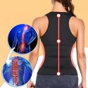KAMIZELKA NEOPRENOWA FITNESS DAMSKA ODCHUDZAJĄCA SPORTOWA TRENINGOWA L
