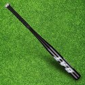 Kij Baseballowy Bejsbolowy Bat Aluminiowy 25" 64cm Mocny Treningowy Czarny