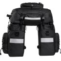 Sakwa Torba Rowerowa Wodoodporna 48L 3w1 Plecak na Bagażnik Rower Duża XXL