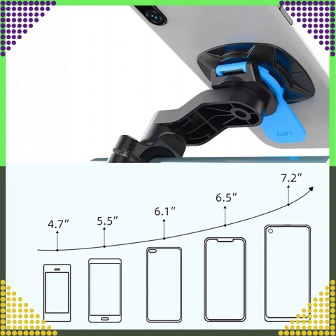 Uchwyt Rowerowy na Telefon Rower Motor do Nawigacji Uniwersalny Mtb