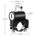 Zamek Blokada do Kasku Motocyklowego Antykradzieżowa Zabezpiecznie 20-24mm