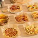 48 x Wkład Air Fryer Papier Wkłady Papierowe do Frytkownicy Beztłuszczowej 20x20cm 100szt.