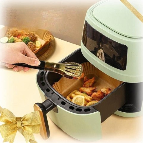 960kmpl x Wkład Air Fryer Papier Wkłady Papierowe do Frytkownicy Betłuszczowej 20x20cm 100szt.
