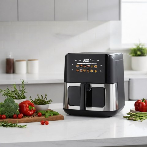 Frytkownica Beztłuszczowa Air Fryer 8L Frytownica 1700W 12 Programów Mocna