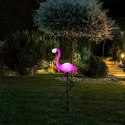 Lampa Lampka Solarna Ogrodowa Ozdobna Ozdoba Flaming Led Dekoracja 53 cm