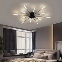 Lampa Sufitowa Led Żyrandol Fajerwerki Nowoczesna do Salonu Jadalni 12W