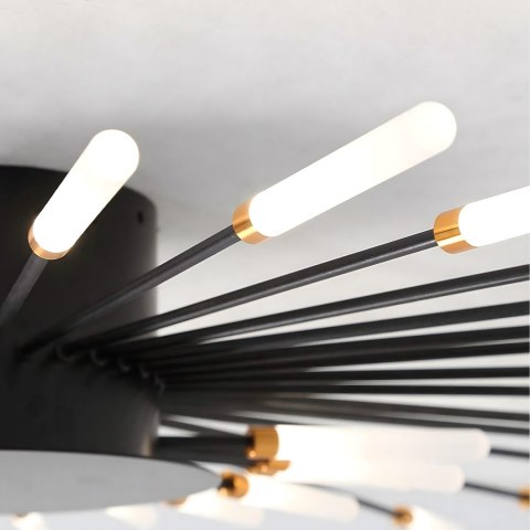 Lampa Sufitowa Led Żyrandol Fajerwerki Nowoczesna do Salonu Jadalni 12W
