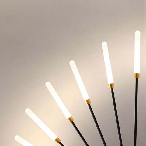 Lampa Sufitowa Led Żyrandol Fajerwerki Nowoczesna do Salonu Jadalni 12W