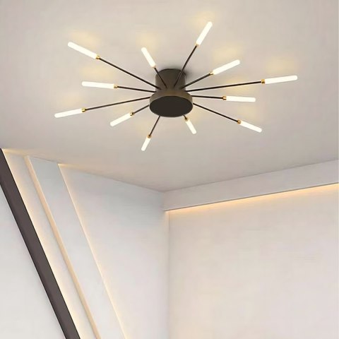 Lampa Sufitowa Led Żyrandol Fajerwerki Nowoczesna do Salonu Jadalni 12W