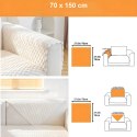 Narzuta Koc na Kanapę Sofę Fotel Antypoślizgowa Elastyczna 70x150cm