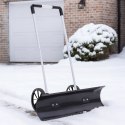Pług Łopata Do Śniegu Odśnieżarka Zgarniacz Odśnieżacz Na Kołach 95cm