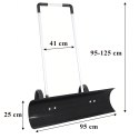 Pług Łopata Do Śniegu Odśnieżarka Zgarniacz Odśnieżacz Na Kołach 95cm