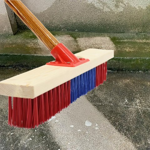 Szczotka Gospodarcza Zamiatacz Miotła Ulicówka Zmiotka 40 cm Mocne Włosie