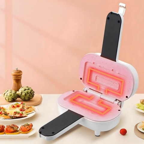 Toster Opiekacz do Kanapek Tostów Sandwich 700W Nieprzywierająca Powłoka