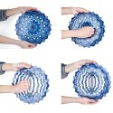 Wisząca Błystka Ozdoba Łapacz Wiatrowa 12" Mandala 3D do Ogrodu Pokoju