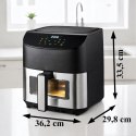 30x Frytkownica Beztłuszczowa Air Fryer 6L Frytownica 1500W 8 Programów Mocna