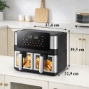 30 x Frytkownica Beztłuszczowa Air Fryer 8L 4+4L Frytownica 2000W 12 Programów