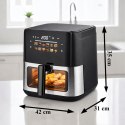 30 x Frytkownica Beztłuszczowa Air Fryer 8L Frytownica 1700W 12 Programów Mocna