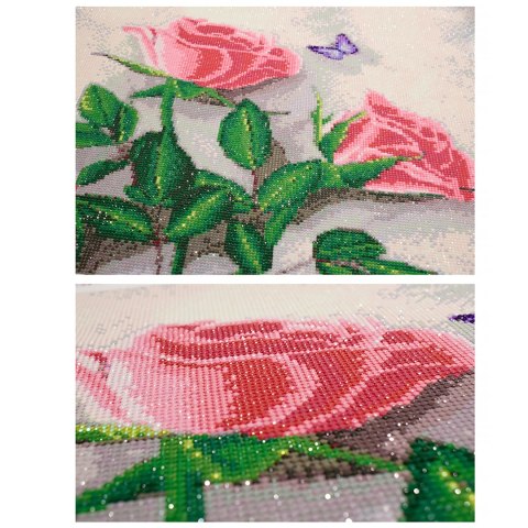 DIAMOND PAINTING HAFT DIAMENTOWY MOZAIKA ZESTAW SZTALUGA 15x20cm DLA DZIECI