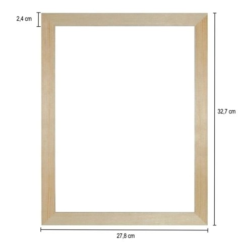 DREWNIANA RAMKA SOSNOWA 30X40