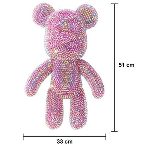 Diamond Painting Haft Diamentowy Zestaw 5D FIGURKA DUŻY MIŚ 51 cm