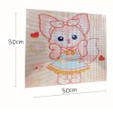 HAFT DIAMENTOWY 30x30 DIAMOND PAINTING MOZAIKA DIAMENTOWA OBRAZ ANIME