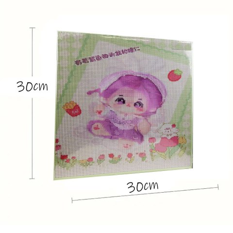 HAFT DIAMENTOWY 30x30 DIAMOND PAINTING MOZAIKA DIAMENTOWA OBRAZ ANIME