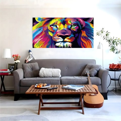 HAFT DIAMENTOWY DUŻY 120x60 Diamond Painting Mozaika Diamentowa XXL ZESTAW