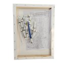 MALOWANIE PO NUMERACH OBRAZ Z RAMĄ DIY ZESTAW PĘDZLE FARBY PŁÓTNO 30x40